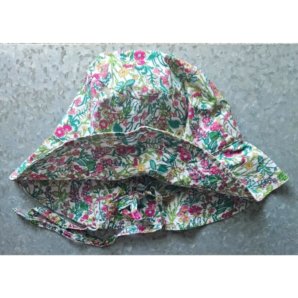 J.Crew Canvas bucket hat with ties in Liberty® fabrics